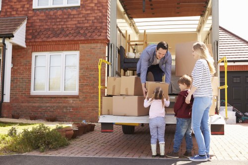 Removal team handling an urgent move in Twickenham