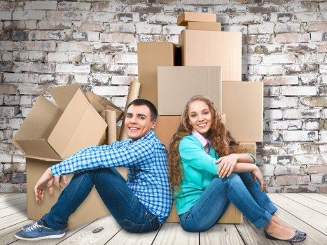 Moving home in Twickenham with boxes and packing supplies