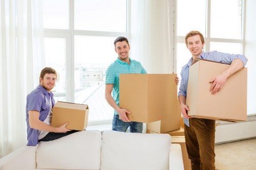 Packing fragile belongings for a Twickenham house move