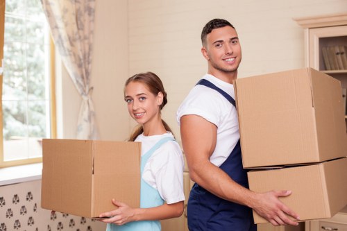 Business and home items being transported during same day removals in Twickenham