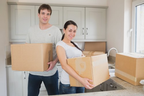 Local van service handling a small move in Twickenham